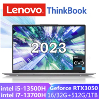 New Lenovo ThinkBook 16+ Laptop 2023 i7-13700H/i5-13500H RTX3050 4G 16G/32GB 512G/1T/2TB SSD 16" 2.5K LED Screen Office Notebook