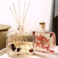 Natural Reed Aroma Oil Diffuser Set Rattan Sticks Perfume Volatiles Diffuser Fresh Air Fragrance for Toilet
