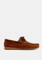 รองเท้าหนังแท้ Brown Stone The Punter's  Boat Shoes Oil Leather Toffee Tan สีน้ำตาล