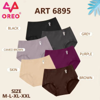 6 PCS | CD Celana Dalam Wanita OREO Super Soft Art 6895 / Dalaman Perempuan Super Lembut