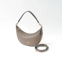 Tas COACH ARIA LEATHER TAUPE HOBO BAG WITH LS 100% ORIGINAL 29X7X14CM