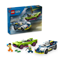【LEGO 樂高】#60415 警車和肌肉車追逐戰