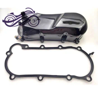 Suitable for Honda DIO50 ZX50 DIO ZX AF34 AF35 engine side cover transparent black clutch cover edge cover