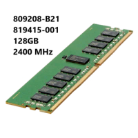 Smart Memory Kit 809208-B21 819415-001 128GB 2400 MHz Octal Rank x4 DDR4-2400 CL20 Load Reduced RAM for H+PE ProLiant G9 Servers