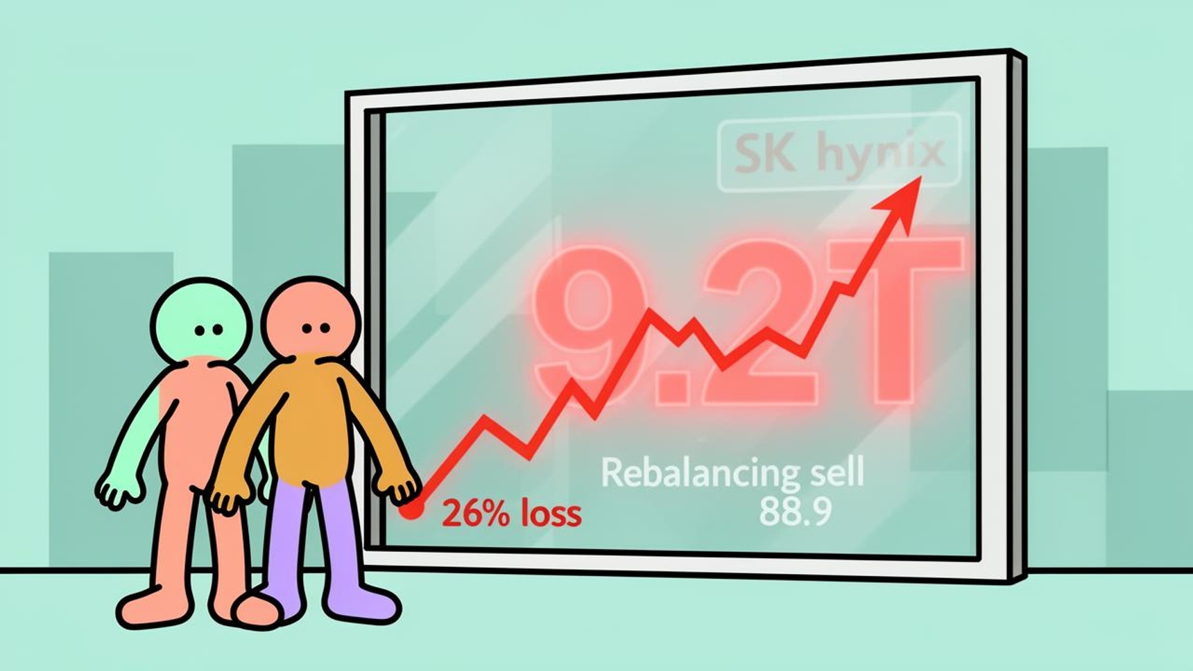 Samsung, SK Hynix Leveraged ETFs Plunge 26% in a Month; KOSPI Volatility Surges 88%