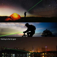 Laser Pointer High-power Fire Fighting Military Burning Green Light Powerful Hunting Accessories Cat Toy Flashlight LaserPointer