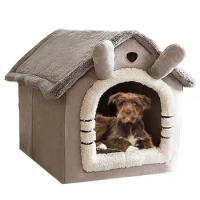 Indoor Dog House Waterproof And Durable Indoor Dog House Removable And Washable Dog House Cat Bed Pet Supplies