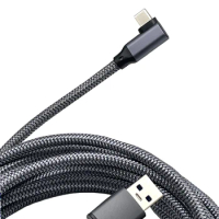 5M 6M Braided Charging Cable Data Cord for Oculus Quest 2 Link VR USB 3.0 Type C Data Transfer Cable USB-C To Type C Charger Wi