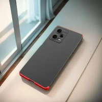 Shockproof Armor Plastic Case For Xiaomi Redmi Note 12 Pro 5G Camera Protective Matte Phone Cover For Redmi Note 12 Pro 5G Case