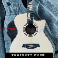 【台灣公司 超低價】包郵出!720批發3000高檔單板吉他電箱吉他面單吉他