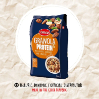 COD Emco Super Hi Protein Granola with Pecan, Cashew & Almond 500gm (HALAL Certified) - 18gm Protein