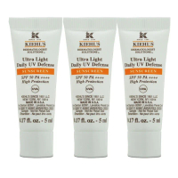 Kiehl's - Kiehl's醫學全效抗污染輕柔防曬乳SPF50 PA++++ 15ml (5ML*3)（平行入口）