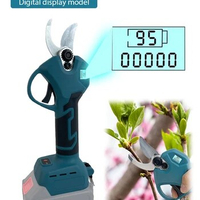 45mm Brushless Electric Pruner 4 Gears Cordless Handheld Orchard Shrub Pruning Tree Branches Cutter For Makita 18V Battery