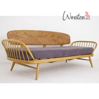 Sofa Jari 3 Seater Kayu Jati - Wonten Art aneska chair