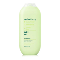即期品【method 美則】感官沐浴乳-綺綠賦活532ml(綠茶香氛 肌膚呵護 保濕嫩白 效期2026.01)