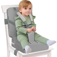 Toddler Booster Seat for Dining Table Toddler Harness Booster Seat for Table PU Easy Cleaning Kitche