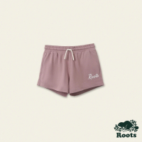 【Roots】Roots大童-自然俱樂部系列 厚磅有機棉休閒短褲(莓果紫)