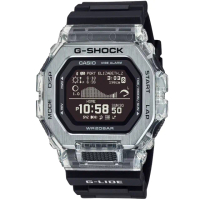 【CASIO 卡西歐】卡西歐G-SHOCK藍芽潮汐智慧錶-黑(GBX-100S-1 台灣公司貨)