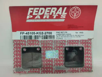 Diskpad , Kampas rem cakram Motor Merk Federal Part GL-Pro ( KG2 )