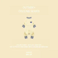 Puppy Gallery Cooling All in one เสื้อชุดคูลลิ่งจั้มสูท เสื้อสุนัข ช่วยระบายความร้อน ลดความร้อนในร่า