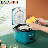 Mini Rice Cooker Automatic Household Kitchen Electric Cooking machine 1-2 People Food Warmer Steamer 1.2L Small Rice Cooker