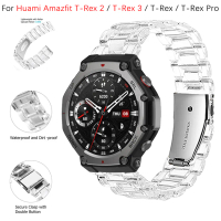 Tali Gelang Resin, Lutsinar, Untuk Huami Amazfit T-Rex 2, T-Rex 3, T-Rex Pro, T-Rex Gelang Pergelang