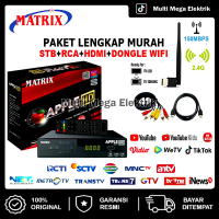 SET TOP BOX TV DIGITAL MATRIX APPLE MERAH DVBT2 / SET TOP BOX UNTUK TV TABUNG / STB TV BOX DIGITAL M