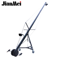 Jianmei XF108 8m-12m square arm camera quick installation of rocker arm crane video shooting electric pan tilt rotating