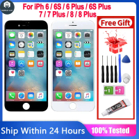 LCD, ต้นฉบับ, สำหรับ iPhone 6, 6S, 6 Plus, 6S Plus, 7, 7 Plus, 8, 8 Plus, จอแสดงผล LCD, ตัวเลขหน้าจอ
