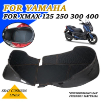 Motorcycle Accessories Trunk Cargo Liner Protector Seat Pad Storage Box Mat Leather For YAMAHA XMAX 300 X-MAX 250 125 400 Parts