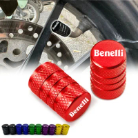 Motorcycle Accessories For BENELLI TNT125 135 BN300 600 Jinpeng 502 TRK50 Bicycle Tire Valve Cap Tyre Stem Airtight Rim Cover