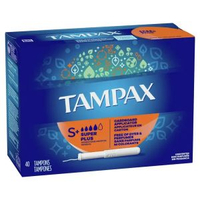 Tampax - 美國Tampax 衛生Eco紙質管棉條 Super Plus吸收力 無氣味 40個入 平行進口[D32]