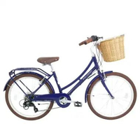 Polygon Sepeda Keranjang Oosten 24 inci City Bike Biru