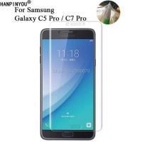 For Samsung Galaxy C7 Pro C7010 / C5 Pro C5Pro C5010 Soft TPU Front Full Cover Screen Protector Transparent Protective Film