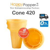 HAPPYPOPPER NV Cone Super Cup 420 ( 420Pcs/Ctn ) Kon Ais Krim AisKrim Kon McDonald's McDonald Ice Cr