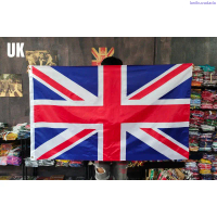 <ส่งฟรี!!> ธงชาติ UK United Kingdom Flag อังกฤษ 4 Size England พร้อมส่งร้านคนไทย ขายดี