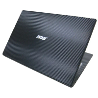 【Ezstick】ACER A515-54G 黑色立體紋機身貼(含上蓋貼、鍵盤週圍貼)