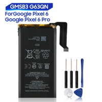 Original Replacement Battery For Google Pixel6 Pro Pixel 6 Pro 6A Pixel6A GMSB3 G63QN GLU7G Genuine Phone Battery