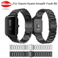 Replacement Metal Stainless Strap For Xiaomi Huami Amazfit Bip BIT Lite Youth Smart Watch Wearable Wrist Bracelet Watchband 20MM