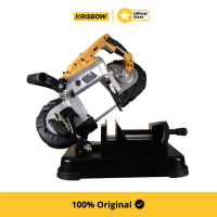 Gergaji Besi Bensaw Krisbow Gergaji Pita Portable Metal Bandsaw 5\ 1100 W 220 V"