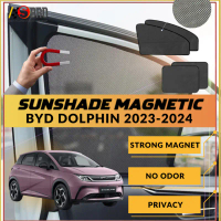 COD BYD Dolphin 2023-Present Magnetic Sunshade Car Anti-Glare Day Sunshade Strong Magnet 4PCS