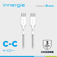 台達Innergie C-C 1.8公尺  USB-C 對 USB-C 充電線