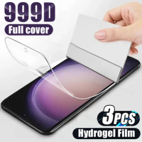 3Pcs Hydrogel Film For LG Q61 Q92 5G Stylo 6 V60 ThinQ 5G G8 G8X G8s ThinQ K40 K40s K50 K50s Q60 Screen Protector Cover Film