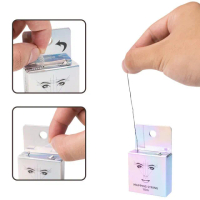 【遠山黛眉】畫眉毛輔助器紋綉墨線尺(墨水 眉尺 線尺 紋眉 定位尺 墨線盒 定位線 記號線 眉型 化妝 懶人)