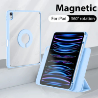 Magnetic Cover for iPad 12.9 6th 11 4th 12 9 9th 10th Generation Funda Protective Case For iPad Air 5 4 10.9 Inch 2022 2020