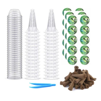 New 121 Pcs Seed Pods Kit , Suitable For Hydroponics Growing System For Plants, Outdoor And Indoor Hydroponics Supplies