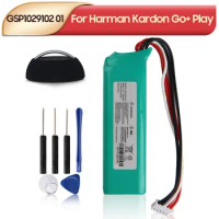 Original Replacement Battery GSP1029102 01 For Harman Kardon Go-play Bluetooth Speaker Batteries 3000mAh
