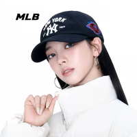 Tampalan Pasukan Retro Uniseks MLB Model Topi Bola Tidak Berstruktur 3ACPH305N Putih