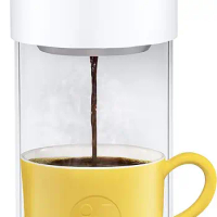 Keurig Portable K-Mini Plus Single Serve K-Cup Pod Coffee Maker, Matte White Kitchen Fast Shipping