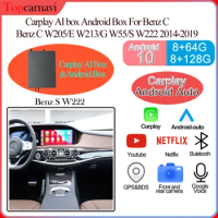 Hualingan Android 10 multimedia player CarPlay AI box Android box for Benz C W205 E W213 GLE s W222 2014-2019